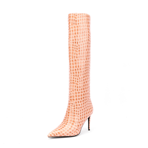 Stivali da donna di nuova moda stivali alti al ginocchio in polpaccio di alta qualità per donna - Product Image 4