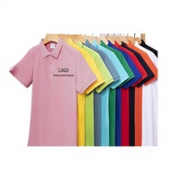 Chemises à manches courtes unies pour vêtements de travail, t-shirts personnalisés, uniformes d'usine, sur mesure, col rond, chemises promotionnelles avec logo