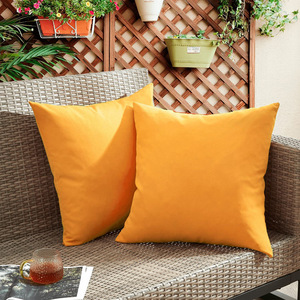 ปลอกหมอนอิงกันน้ำสำหรับกลางแจ้ง ขนาด 18x18 นิ้ว ปลอกหมอนตกแต่งสำหรับเฟอร์นิเจอร์ระเบียง ปลอกหมอนสำหรับตกแต่งภายนอก - Product Image 4