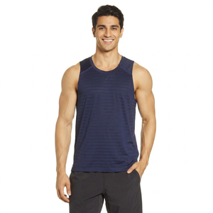 Wholesale Customized High Quality Men Tank Top Bulk Quantity Gym Wear Fitness Gym Training Plus Size Quick Dry <b>Singlets</b> Tank Top - Product Image 1