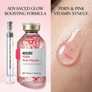 Sérum Éclat MOOLINSE au Collagène, Peptides de Cuivre, PDRN et <span class=keywords><strong>Vitamine</strong></span> B12, Acide Hyaluronique, Soin Visage pour Femmes 40ml OEM - Product Image 4