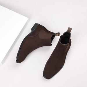 Botas Chelsea de Lujo Personalizadas para Hombre, Estilo Occidental, Zapatos de Vestir para Otoño e Invierno, Talla Grande - Product Image 2