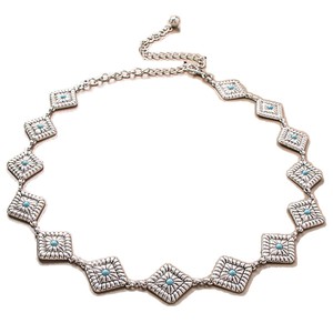 Square Turquoise Silver <b>Waist</b> <b>Chain</b> 115cm For Women Body <b>Chain</b> Fashion Accessory - Product Image 5