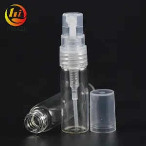 Mini Atomizer Bottle 2ml 3ml 5ml Pressure Glass Perfume Spray Vials