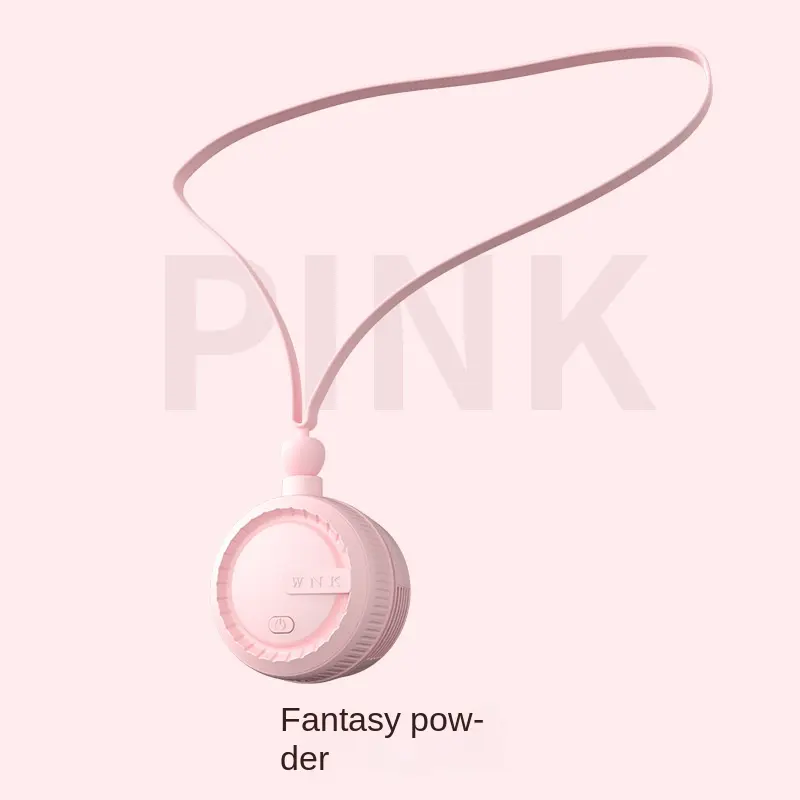 Promotion NO Neck Fan Customized Pink Neck Fan Portable Air Conditioner Battery Mini Neck Fan Portable