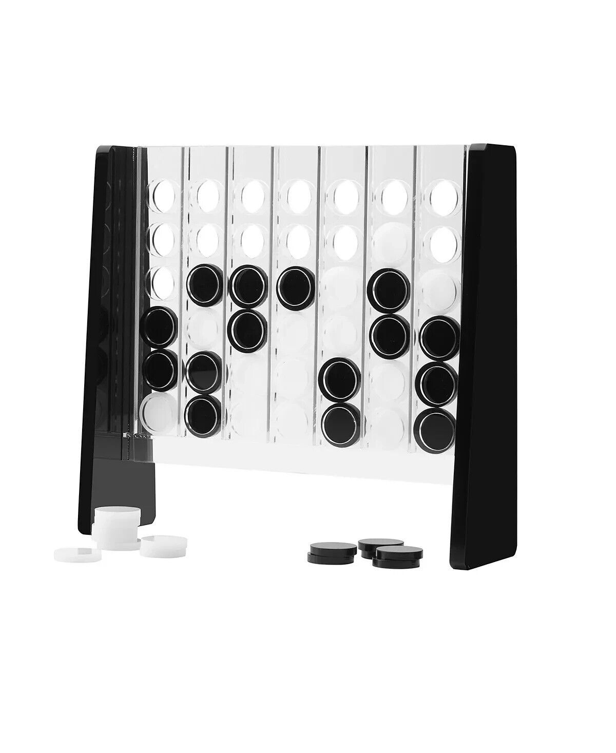 Custom Transparent Black Arylic Connect Four Outdoor Game Luxury 4 in a Row Board Game Lucite Connect 4 for Kids · image 2