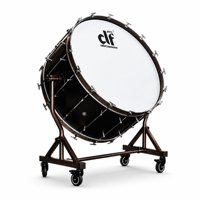 Batterie de percussion professionnelle pour orchester symphonique avec support mobile à roulettes