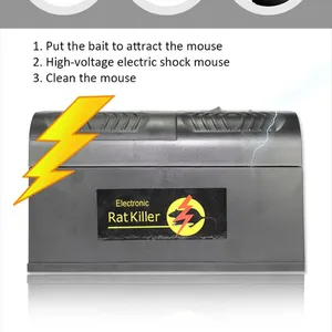 GH-190 Automatische elektrische nagetier maus mäuse mörder box zapper elektronische ratte fallen ratte mörder maschine