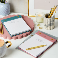Carnet rechargeable A5 en cuir végétalien PU YY, ensemble cadeau de papeterie en cuir PU : carnet et bloc-notes