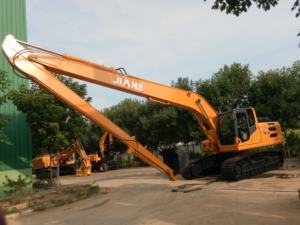 מחפר זחלי איכותי 23 טון מנוע קאמינס משאבה קוריאנית קוואסאקי יעילות גבוהה בנייה שטחי חקלאות שימור מים - Product Image 4