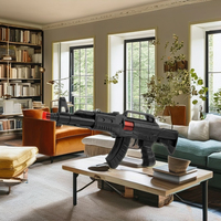 Jouets éducatifs amusants pour enfants bon marché Grande arme-mitraillette manuelle en plastique à inertie Sniper jouet avec pistolet sonore