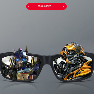 แว่นตา3D เกมเสมือนจริงทำจากพลาสติกผู้จัดจำหน่ายแว่นตาวิดีโอ3D แบบโพลาไรซ์