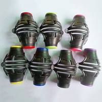 Outil d'alignement de balle de golf à 360 degrés avec logo personnalisé, marqueur de balle de golf en plastique à lecture facile, accessoires de golf pour le putting, vente en gros