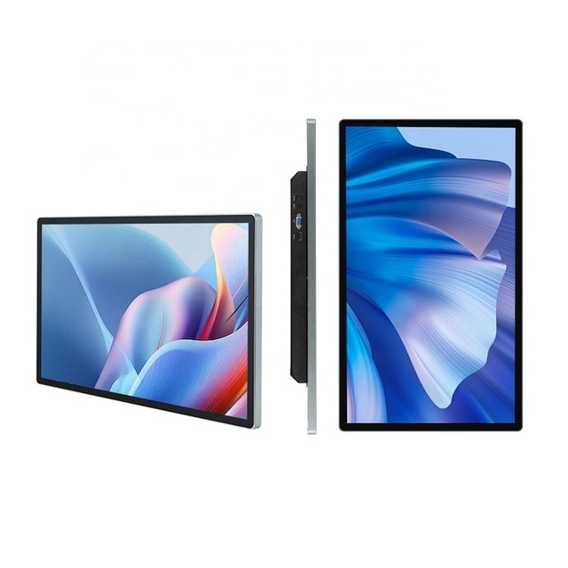 Smart Touch Display 21 27 32 Inch Interactive Bezel-less Whiteboard Wall Mount Capacitive Touch Screen Monitor 1080p 16:9 for