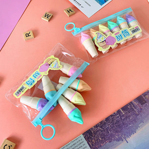 Stylos Fluorescents Style Crème Glacée <span class=keywords><strong>Couleurs</strong></span> Claires Prix Usine pour École, Bureau et Tâches d'Écriture Artistique et Artisanale - Product Image 1