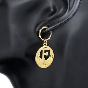 Boucles d'oreilles pendantes plaquées or 24 carats Jxx Wholesale, mode moderne, bijoux de luxe pour femmes - Product Image 3