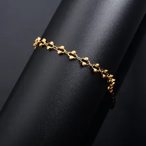 Bracelet en acier inoxydable pour femmes, 5mm de large, pour la main et la cheville, chaîne de cheville pour dames et filles, accessoires de bijoux, cadeau pour elle - Product Image 4