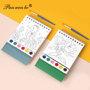Peinture avec des livres de coloriage <span class=keywords><strong>à</strong></span> l'eau Livre de coloriage aquarelle Arts Livre de peinture <span class=keywords><strong>à</strong></span> l'eau pour les tout-petits - Product Image 1