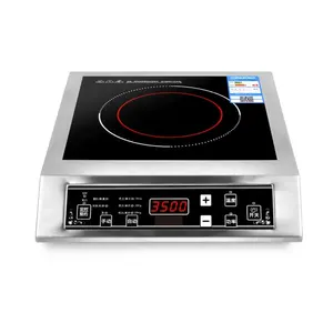 Table Top 3500w Commercial Hot Pot Induction Wok Cooker For Kitchen And Hotel