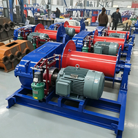 Treuil électrique JM0.5T 500 kg, machine de levage à câble métallique 5 kN, capacité 150 m pour la manutention industrielle