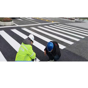 Asshto M249 Resina de petróleo de fusión en caliente Pintura de señalización vial Pintura termoplástica Amarillo Blanco - Product Image 1