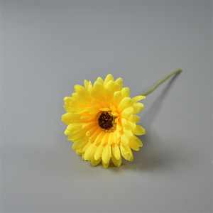 Vendita calda artificiale a forma corta Gerbera <span class=keywords><strong>margherita</strong></span> singolo ramo decorazione per soggiorno matrimonio <span class=keywords><strong>margherita</strong></span> di seta decorativa - Product Image 3