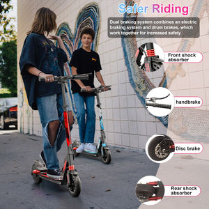 200 इलेक्ट्रिक स्कूटर शक्तिशाली वयस्क 200w 36v 5.2आह बच्चों के लिए रबीड इलेक्ट्रिक स्केटबोर्ड - Product Image 4