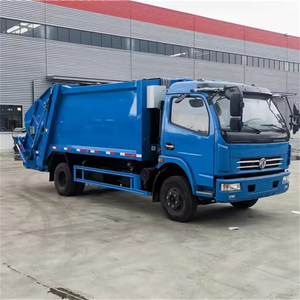 Camions compacteurs de déchets Dongfeng de bonne qualité, fournisseurs de camions à ordures compactées 7m3, fabricants de camions à ordures - Product Image 1