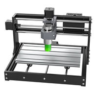 ActionLasers 2024 M20 V3 Kit de routeur CNC de bureau DIY 3018 Pro Graveur Mini Machine de gravure et de sculpture sur bois 3-en-1 Multi-foyers Ttc 3020 Cnc