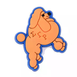 SGR Offre Spéciale sororité grecque 1922 caniche <span class=keywords><strong>chaussures</strong></span> conception PVC accessoires <span class=keywords><strong>chaussures</strong></span> - Product Image 3