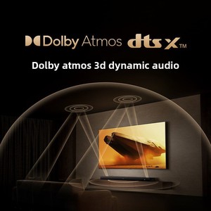 ลำโพงทีวีเสี่ยวหมี่ 5.1.2 SOS0MB-512 ซาวด์บาร์ 490W ระบบเสียง <span class=keywords><strong>Dolby</strong></span> <span class=keywords><strong>Atmos</strong></span> ลำโพงโฮมเธียเตอร์ DTS:X, เสียงรอบทิศทาง - Product Image 2