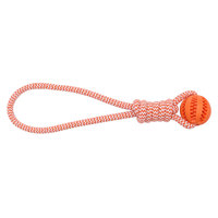 Balle distributrice de friandises OEM en TPR pour chiens – Jouet interactif personnalisé pour l'enrichissement des animaux de compagnie