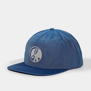 Casquette Snapback en Nylon Brodé à 5 Panneaux Non Structurée avec Logo Personnalisé OEM, Chapeau à Visière Plate Tendance - Product Image 3