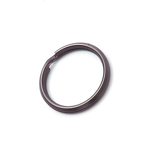 Zinc Alloy Round <b>Key</b> <b>Ring</b> 25mm Angle Carabiner Keychain Hardware Accessory For Home Use - Product Image 4
