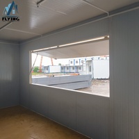 Chiosco Mobile Espandibile in Vendita 10ft 20ft Pop-Up Container Bar e Caffetteria Contemporaneo Negozio di Prossimità Modulare e Trasportabile