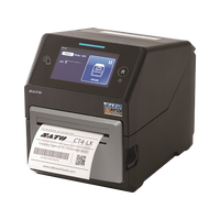 4 inci Sao CT4-LX industri RFID Printer 203DPI 306DPI Barcode Label Printer dengan 4.3 inci penuh warna layar sentuh tampilan