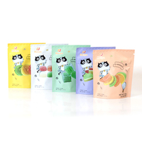 Haute qualité personnalisé imprimé cut out mylar sacs à glissière zip verrouiller lever sac pochette personnalisée imprimé étui à fermeture éclair
