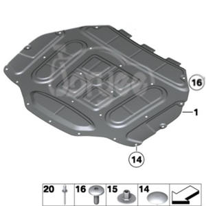 Coussin d'isolation phonique de capot de voiture OEM 6989300 pour <span class=keywords><strong>BMW</strong></span> série 7 F01 F02 F03 F04 740i 750Li 2008-2015 pièce de moteur de couverture de chaleur de capot - Product Image 3