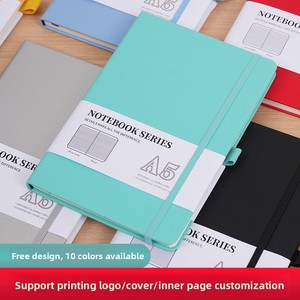 Quaderno A5/<span class=keywords><strong>A6</strong></span> Personalizzato con Logo per Ufficio, Riunioni e Studio, Confezione Regalo per Promozioni - Product Image 3
