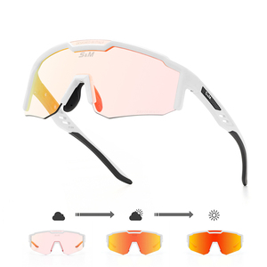 Lunettes de soleil de sport polarisées OEM TR90 avec logo de marque, lunettes de vélo de montagne de haute qualité, lunettes de protection sportives - Product Image 2