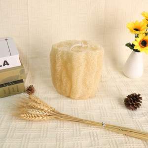 Éponge de bain naturelle en luffa, grande éponge de dos en luffa égyptienne, boule de bain en luffa, éponge exfoliante pour le bain - Product Image 3