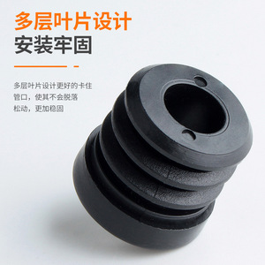 Furniture Pipe Plug <b>Nut</b> Plastic Round Tube Cover For Steel Pipe Shelf Support Durable Modern Simple Design - Product Image 2