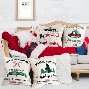 Ourwarm Commercio All'ingrosso 18*18 pollici di Natale Decorazioni Per La Casa Di Natale <span class=keywords><strong>Cuscino</strong></span> di Tiro Copre Copertura del <span class=keywords><strong>Cuscino</strong></span> Di Natale Caso - Product Image 6