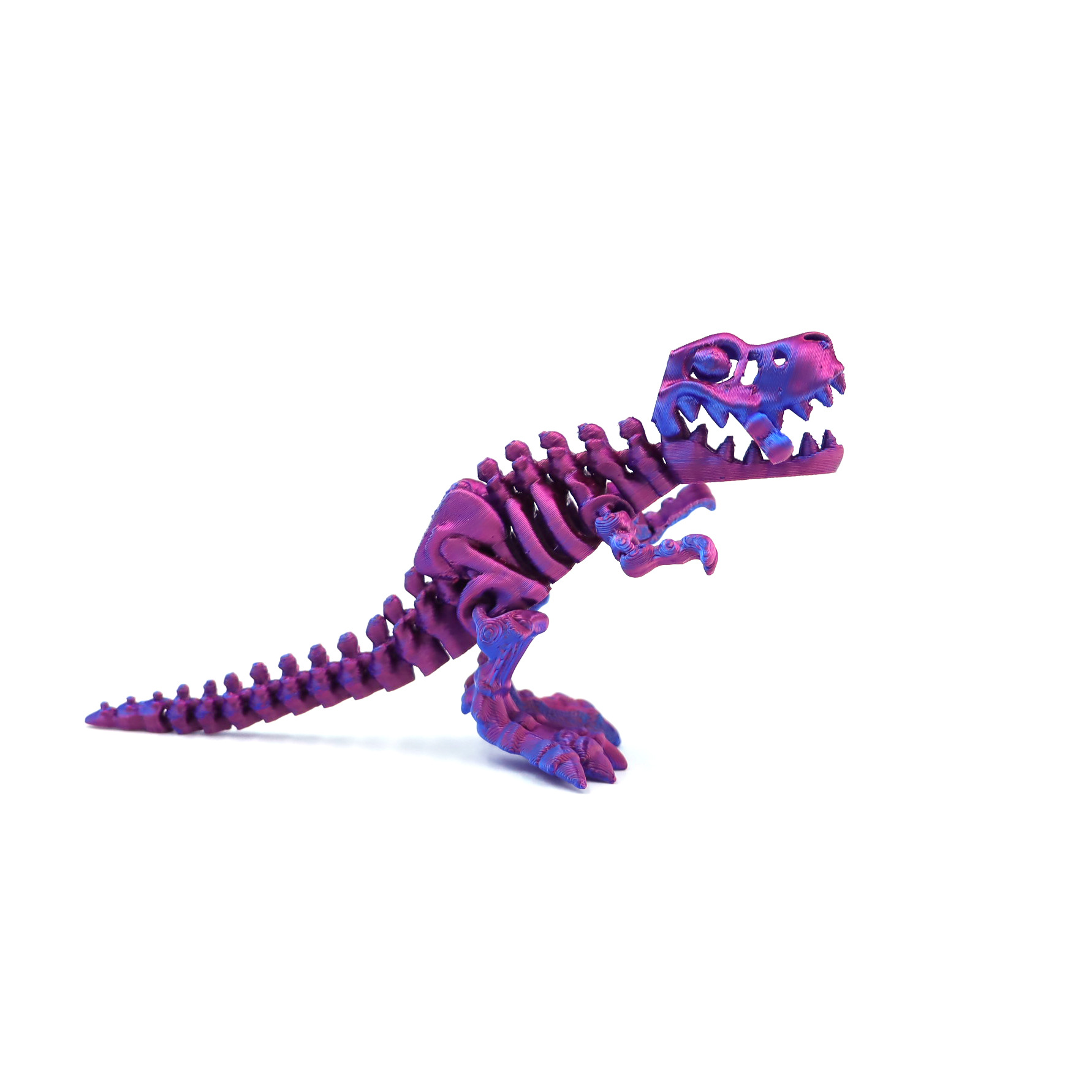 Laser dinosaure violet 12,5 cm