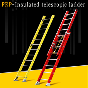 <span class=keywords><strong>Escalera</strong></span> Multiusos <span class=keywords><strong>de</strong></span> Fibra <span class=keywords><strong>de</strong></span> Vidrio para Electricistas, Venta Directa <span class=keywords><strong>de</strong></span> Fábrica, <span class=keywords><strong>16</strong></span>, 20, 24, 28, 32, 36, 40 Peldaños - Product Image 5