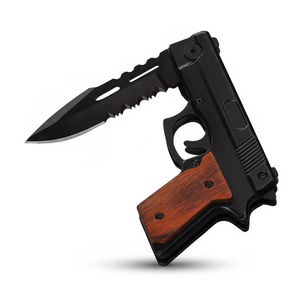 Cuchillo Plegable Portátil de Acero Inoxidable para Camping, Hoja Serrada, Garantía de 3 Años, Multifuncional, Autodefensa, EDC, OEM - Product Image 1