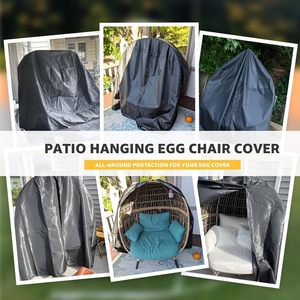 Funda para <span class=keywords><strong>silla</strong></span> de patio Oxford, funda impermeable para <span class=keywords><strong>silla</strong></span> de columpio a prueba de polvo, funda para <span class=keywords><strong>silla</strong></span> colgante en forma de huevo - Product Image 6