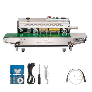 Small Mini Portable Continuous Semi Automatic Grain Coffee <b>Beans</b> Powder Filling <b>Heat</b> <b>Bag</b> Sealing Machine Seal Machine Sealing - Product Image 4