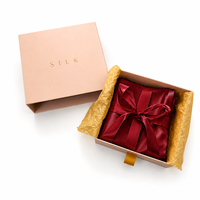Taie d'oreiller extra large en soie de mûrier 100% tricotée, qualité 22 Momme Grade 6A, format King Size, coffret cadeau, pour la maison, l'hôtel, ou comme cadeau de mariage