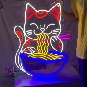 생일 축하 사용자 정의 아크릴 빛나는 네온 조명 파티 결혼식 가정 활동 무료 디자인 아니 MOQ 도매에 대 한 여러 가지 빛깔의 LED - Product Image 2